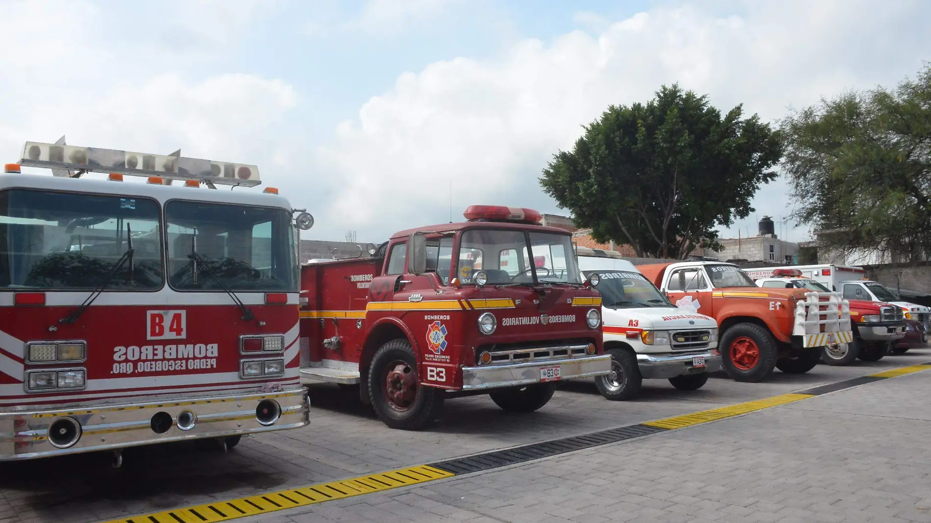 Bomberos escobedenses solicitarán apoyo a gobierno del estado para renovar unidades. Foto Luis Luévanos